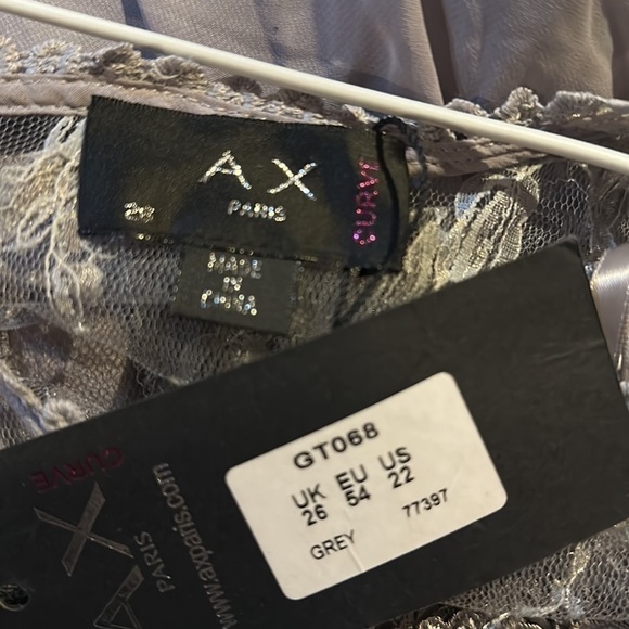 AX Paris Curve Formal Dress Lavender size 22 NWT - Picture 5 of 5